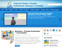 Tablet Screenshot of geces.com.br